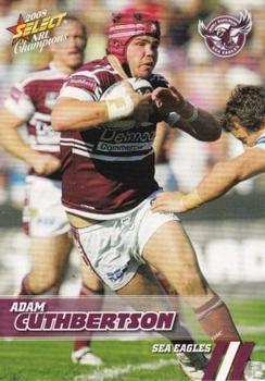 2008 Select NRL Champions #75 Adam Cuthbertson Front